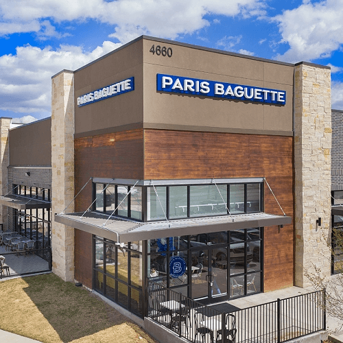 Paris Baguette Franchise Interior Build-Out Completed in McKinney, Texas