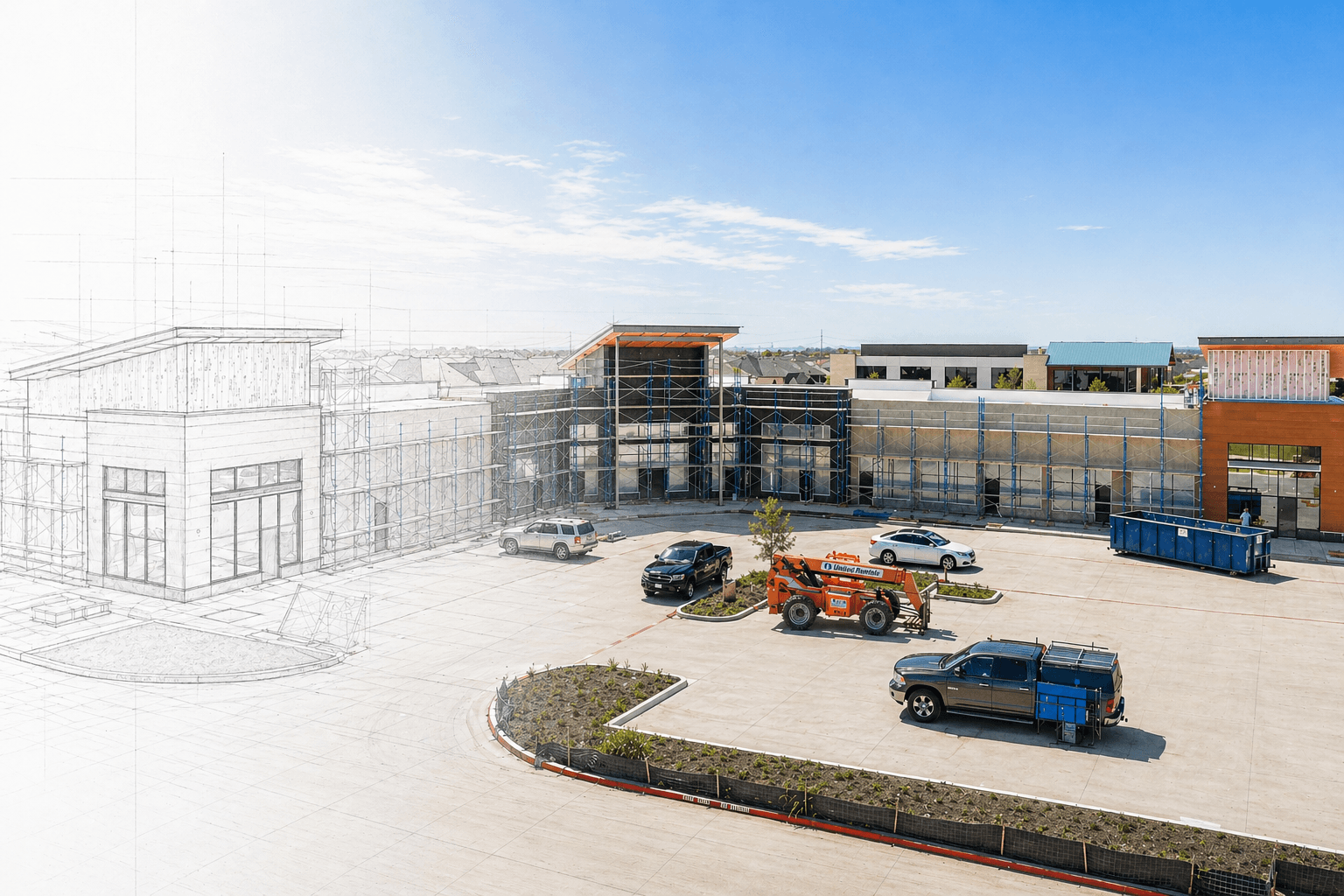 TX Sparks construction project