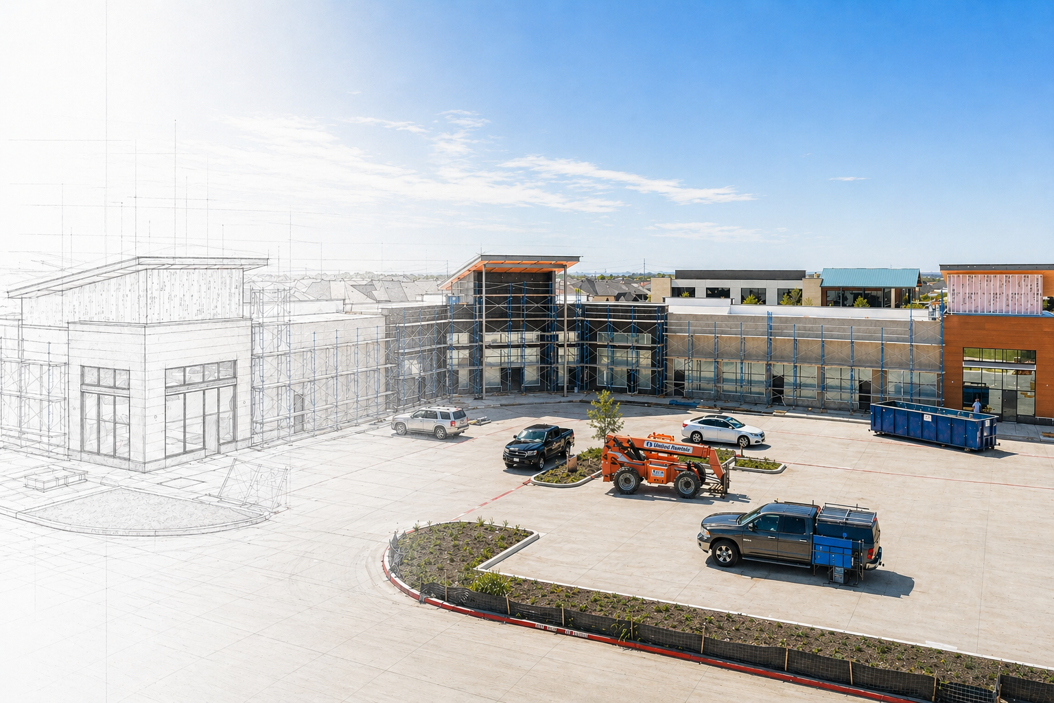 TX Sparks construction project