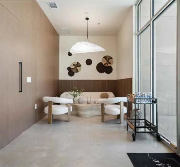 Commercial construction interior