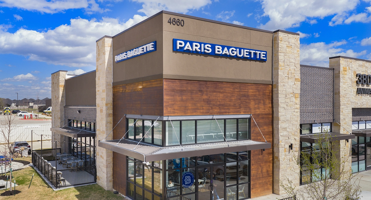  Paris Baguette Franchise Interior Build-Out in McKinney